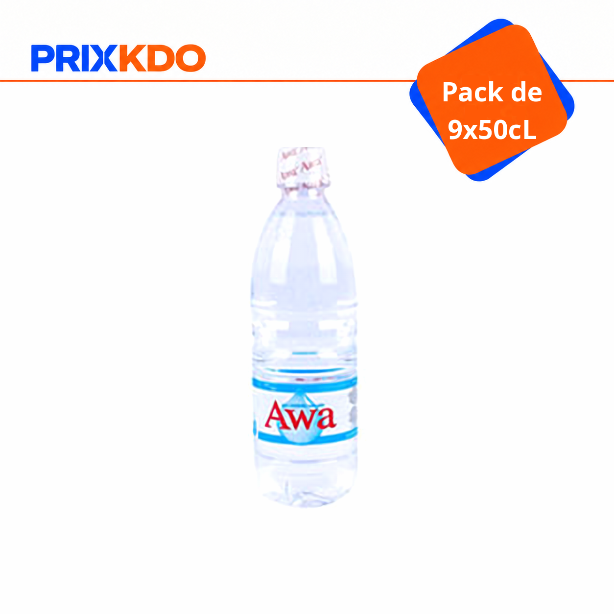 PACK 9X50CL AWA EAU MINERALE