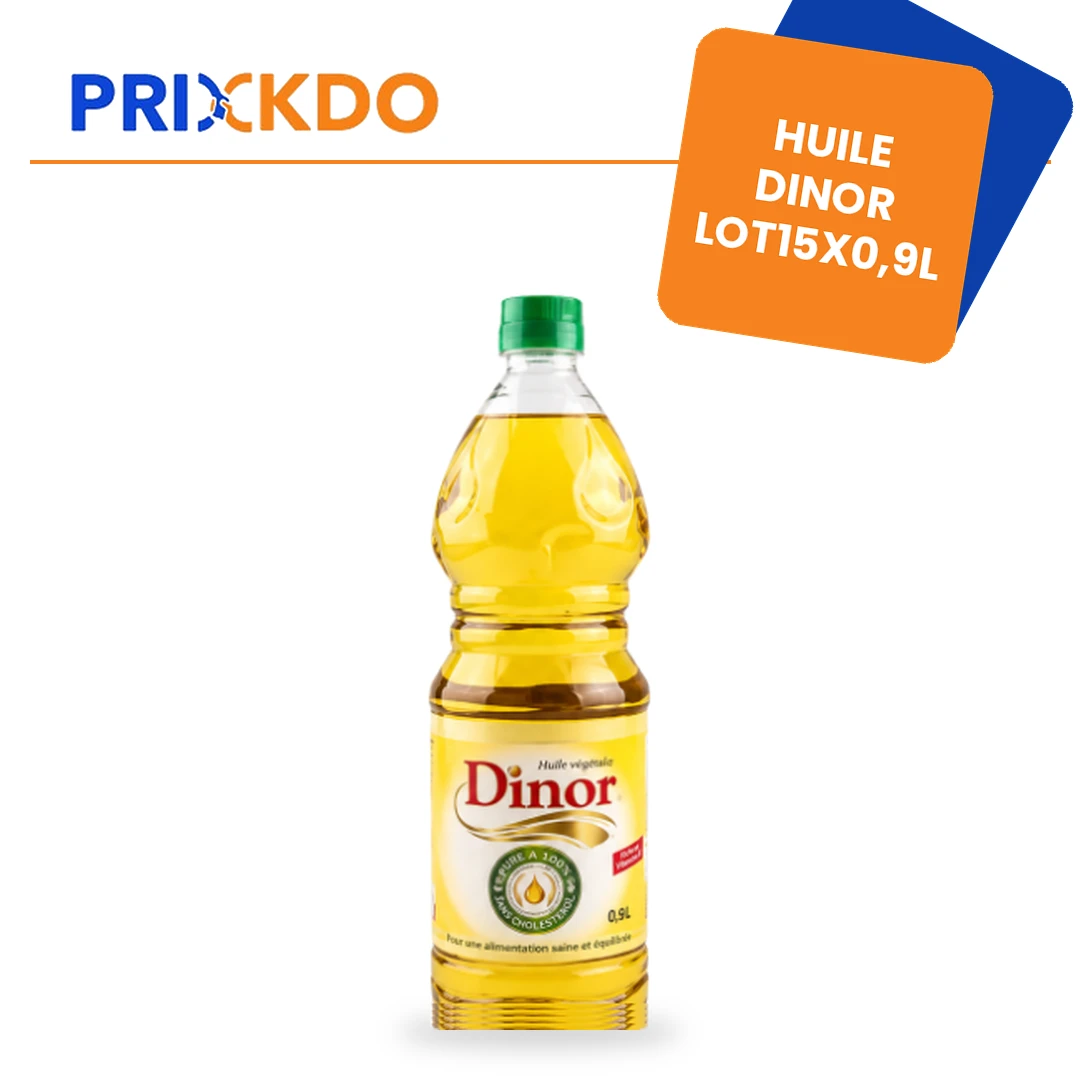HUILE DINOR LOT 15X0,9L