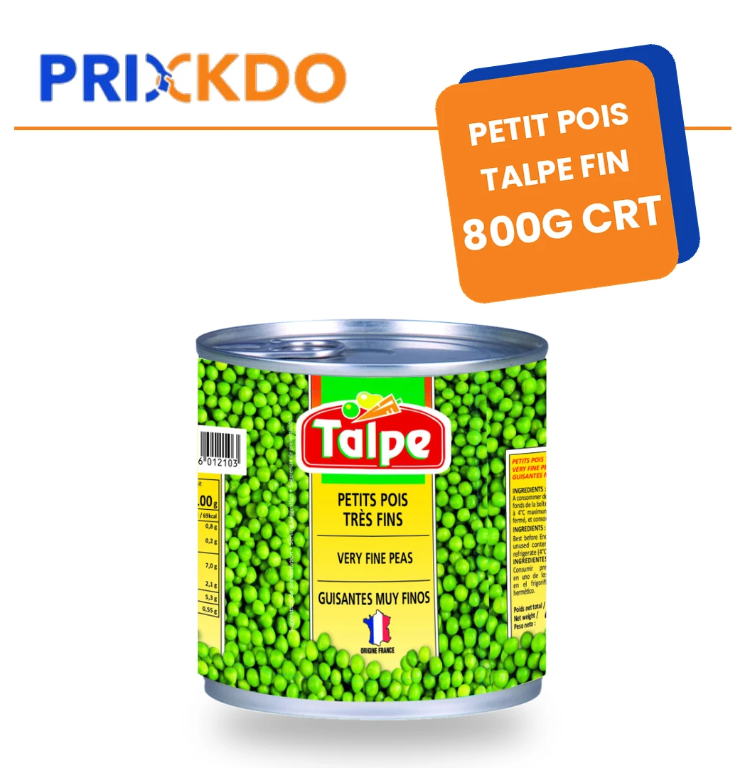 PETIT POIS TALPE fin 800g CRT