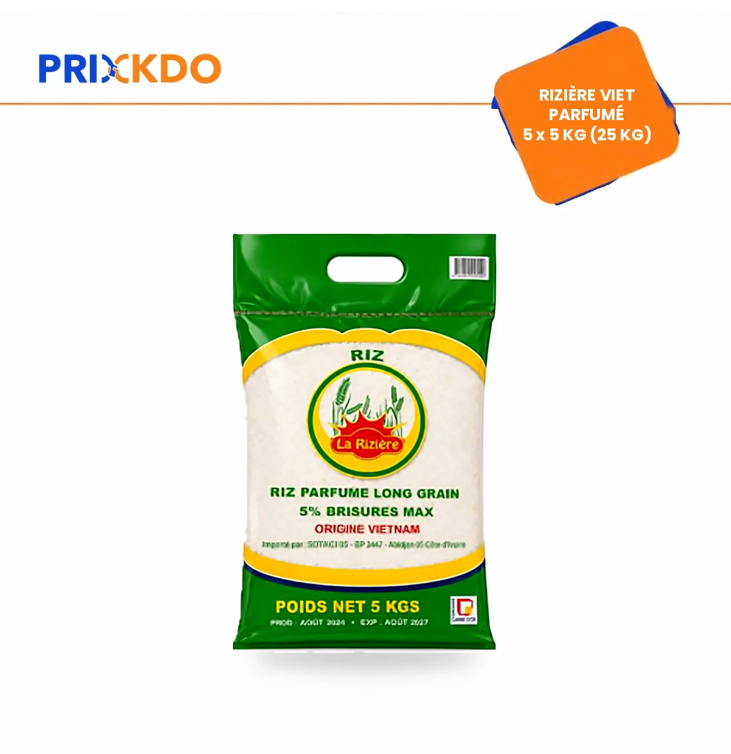 RIZIERE VIET PARFUME 5 X 5 25KG