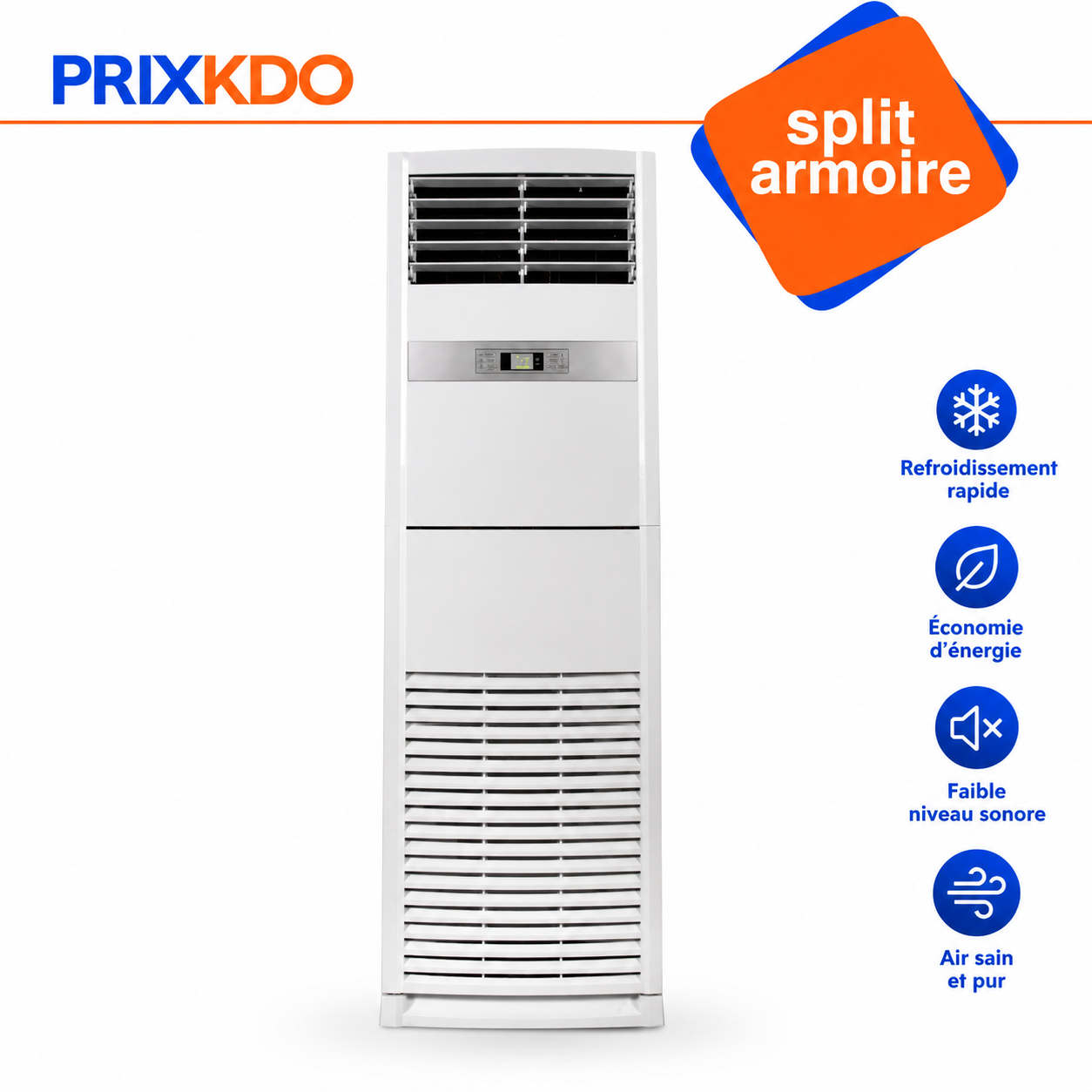 SPLIT ARMOIRE 3 CV - NAS-MFS24MN1